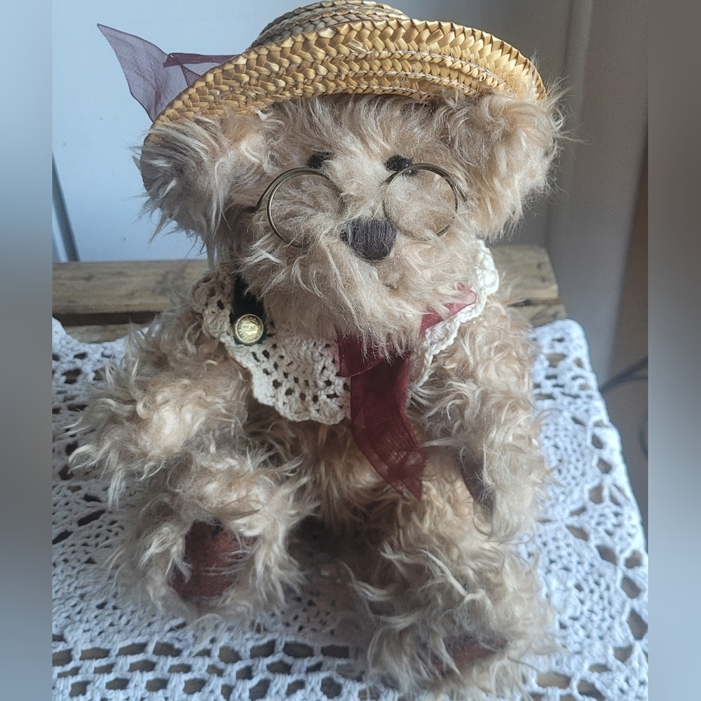 Pickford Bears Ltd."Rosie" with hat & glasses